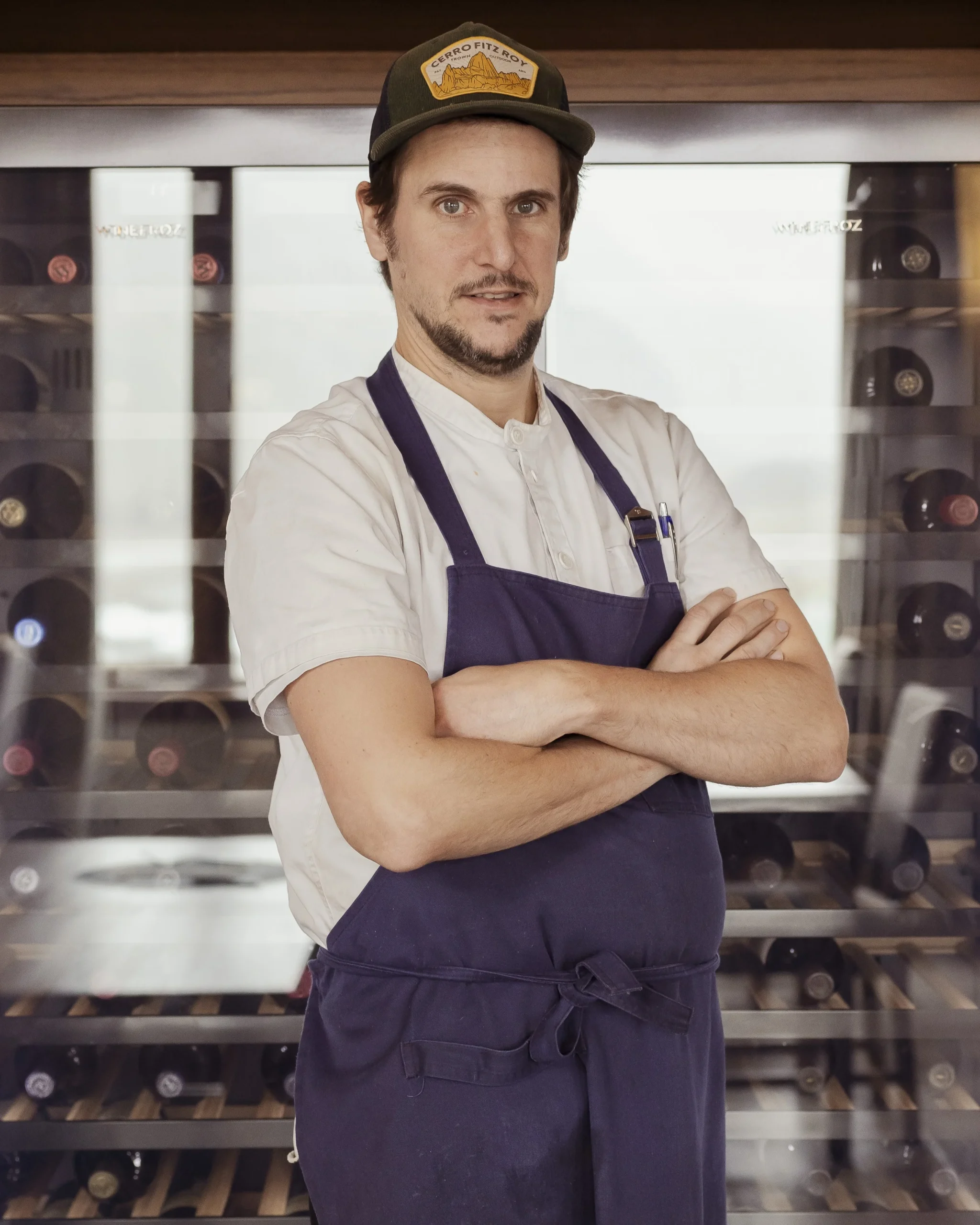 Chef Agustín Vásquez of Restaurant El Viento, Los Cerros del Chaltén Boutique Hotel