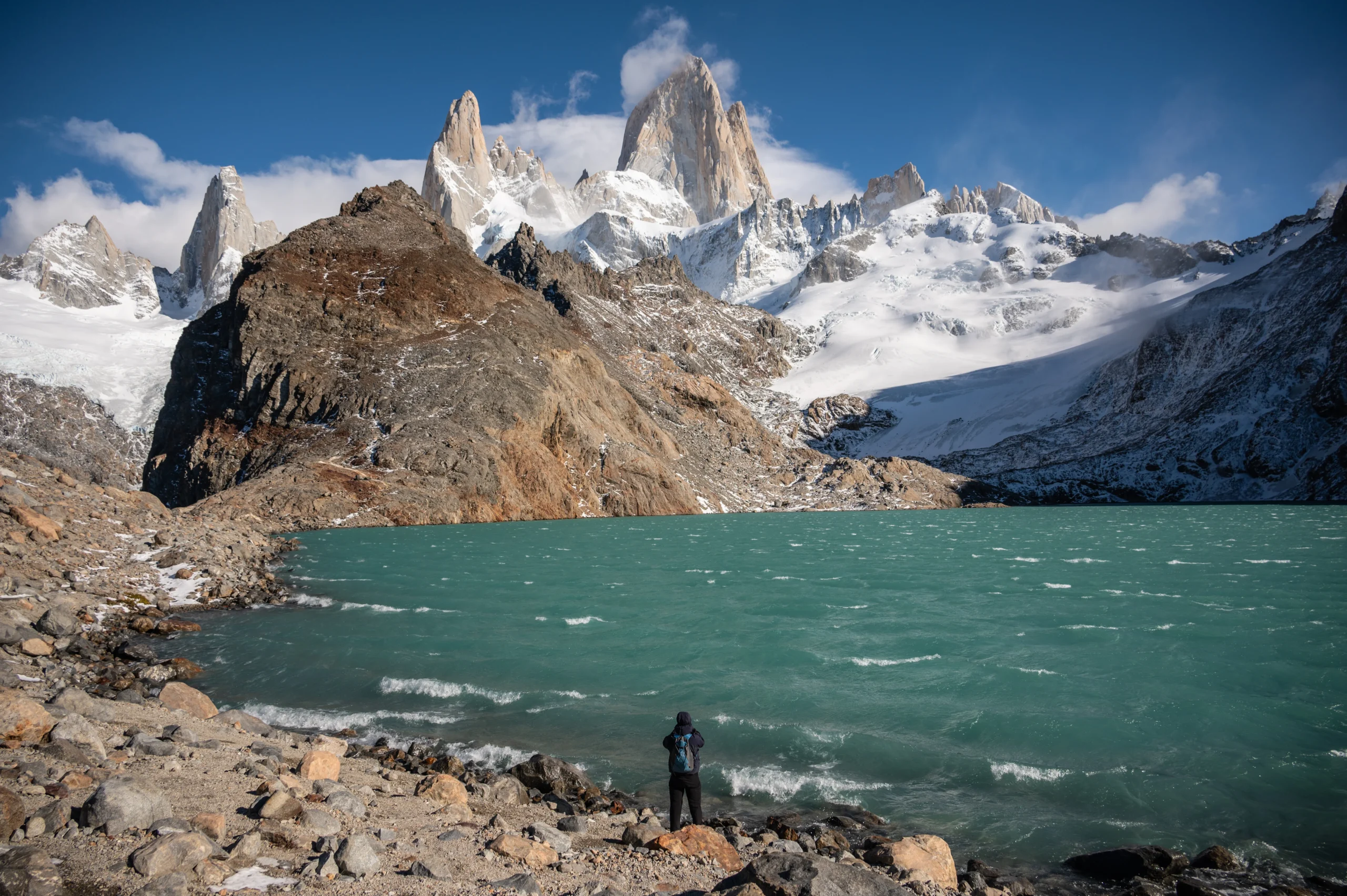 El macizo del Fitz Roy en colores de otoño