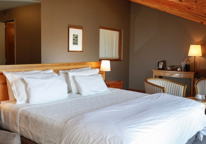 Habitación Premium — el paisaje patagónico desde la ventana